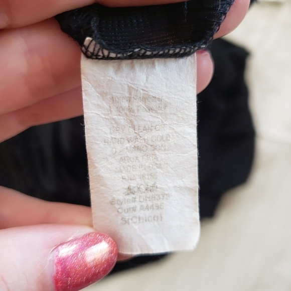 Audrey 3+1 Black Dress with Cut Out Back Details - Picture 5 of 5